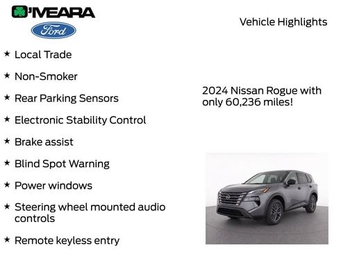 Used 2024 Nissan Rogue S AWD/4WD image 7