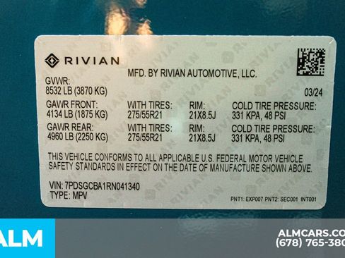 Used 2024 Rivian R1S Adventure image 41