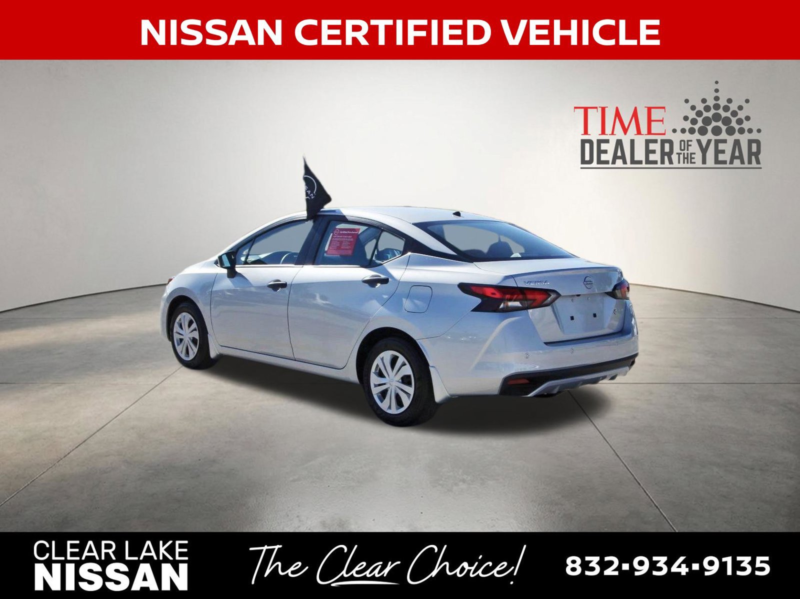 Certified 2025 Nissan Versa S w/ Trunk Package FWD image 6