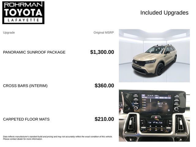 Used 2021 Kia Sorento S w/ Panoramic Sunroof Package AWD/4WD image 4