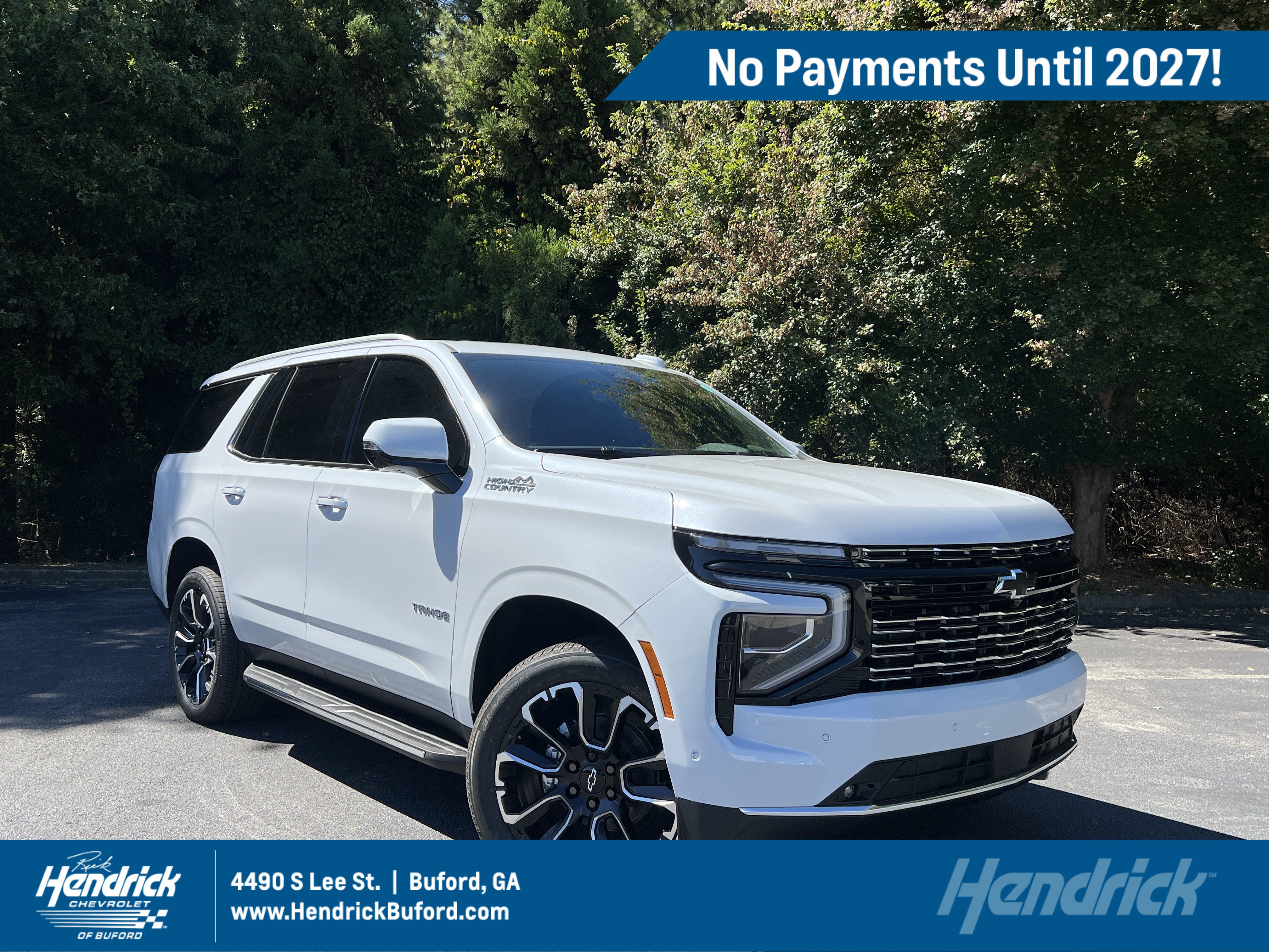 New 2026 Chevrolet Tahoe High Country w/ Sun And Tow Package AWD/4WD image 1
