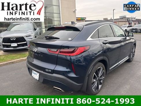 Certified 2023 INFINITI QX55 Luxe w/ Accent Package image 5