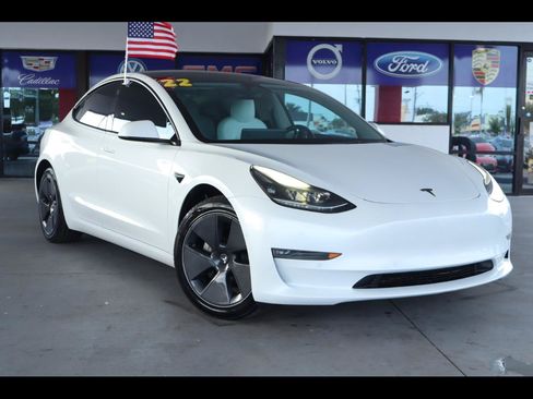 Used 2022 Tesla Model 3 Long Range AWD/4WD image 1