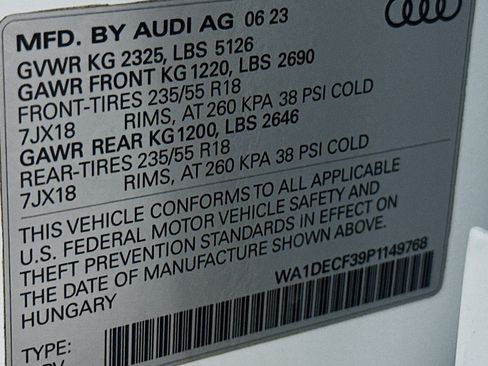 Used 2023 Audi Q3 2.0T Premium w/ Convenience Package AWD/4WD image 23