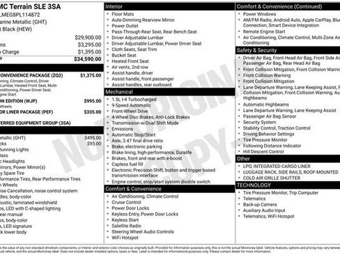 Certified 2023 GMC Terrain SLE w/ Driver Convenience Package image 6