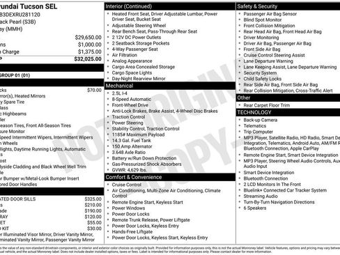 Used 2024 Hyundai Tucson SEL FWD image 20