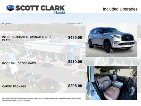 Used 2022 INFINITI QX80 Premium Select w/ Cargo Package image 8