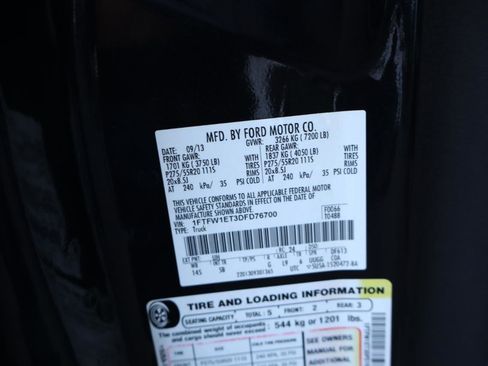 Used 2013 Ford F150 FX4 w/ Luxury Equipment Group image 39