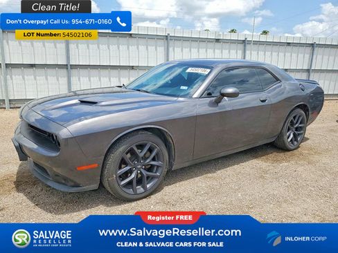 Used 2021 Dodge Challenger SXT w/ Blacktop Package RWD image 1