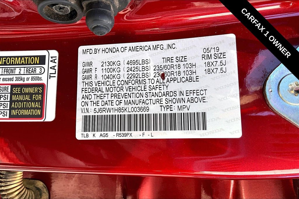 Used 2019 Honda CR-V EX-L image 18
