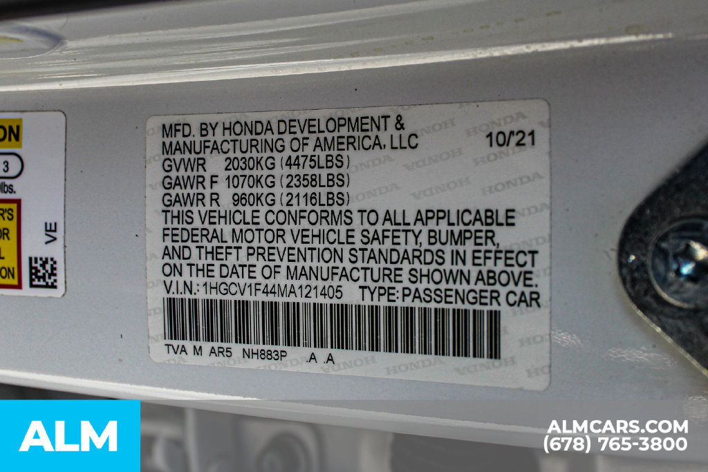 Used 2021 Honda Accord Sport Special Edition image 38