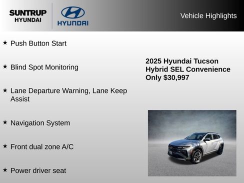 Certified 2025 Hyundai Tucson SEL AWD/4WD image 8