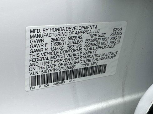 Certified 2023 Acura MDX SH-AWD w/ Advance Package image 31