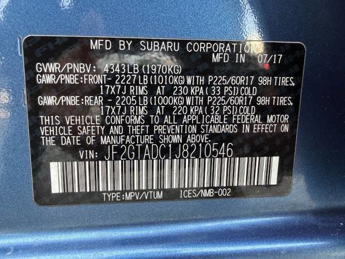 Used 2018 Subaru Crosstrek 2.0i Premium image 49