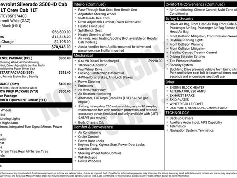 New 2025 Chevrolet Silverado 3500 LT w/ Convenience Package image 8