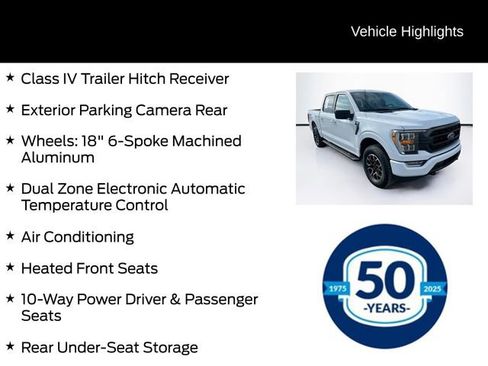 Certified 2023 Ford F150 XLT w/ Equipment Group 302A High image 11