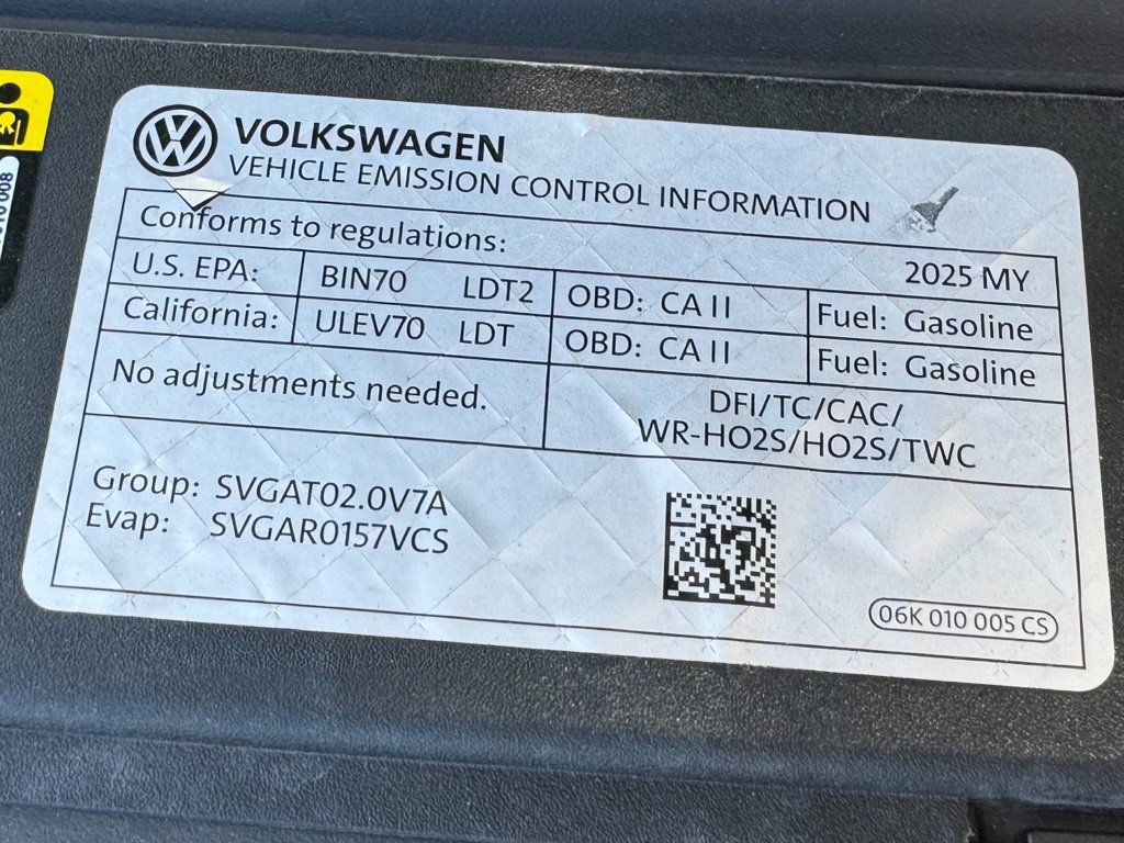 Used 2025 Volkswagen Atlas SE FWD image 28