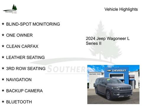 Used 2024 Jeep Wagoneer L Series II w/ Flexible Seating Group AWD/4WD image 8