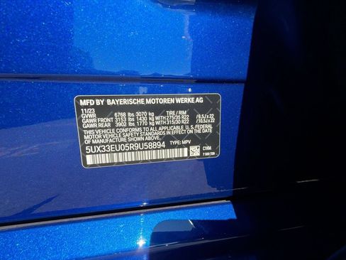 Used 2024 BMW X5 M60i w/ Parking Assistance Package AWD/4WD image 29