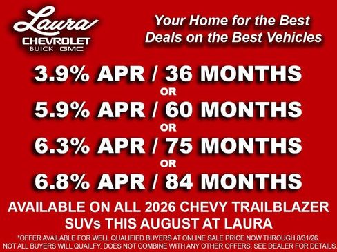 New 2026 Chevrolet TrailBlazer LT w/ Convenience Package AWD/4WD image 4