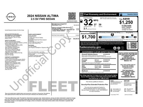 Used 2024 Nissan Altima 2.5 SV FWD image 38