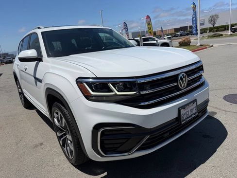 Used 2021 Volkswagen Atlas SEL R-Line AWD/4WD image 8