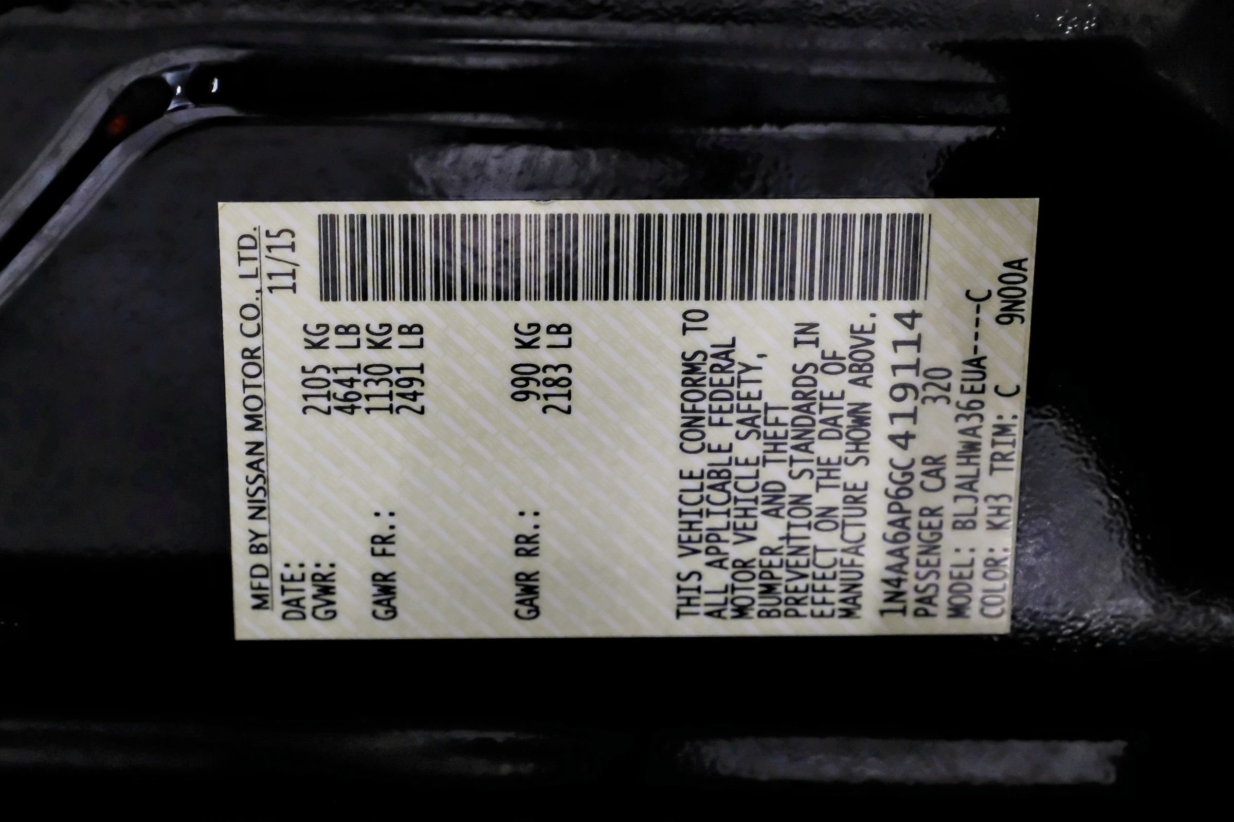 Used 2016 Nissan Maxima Platinum FWD image 59
