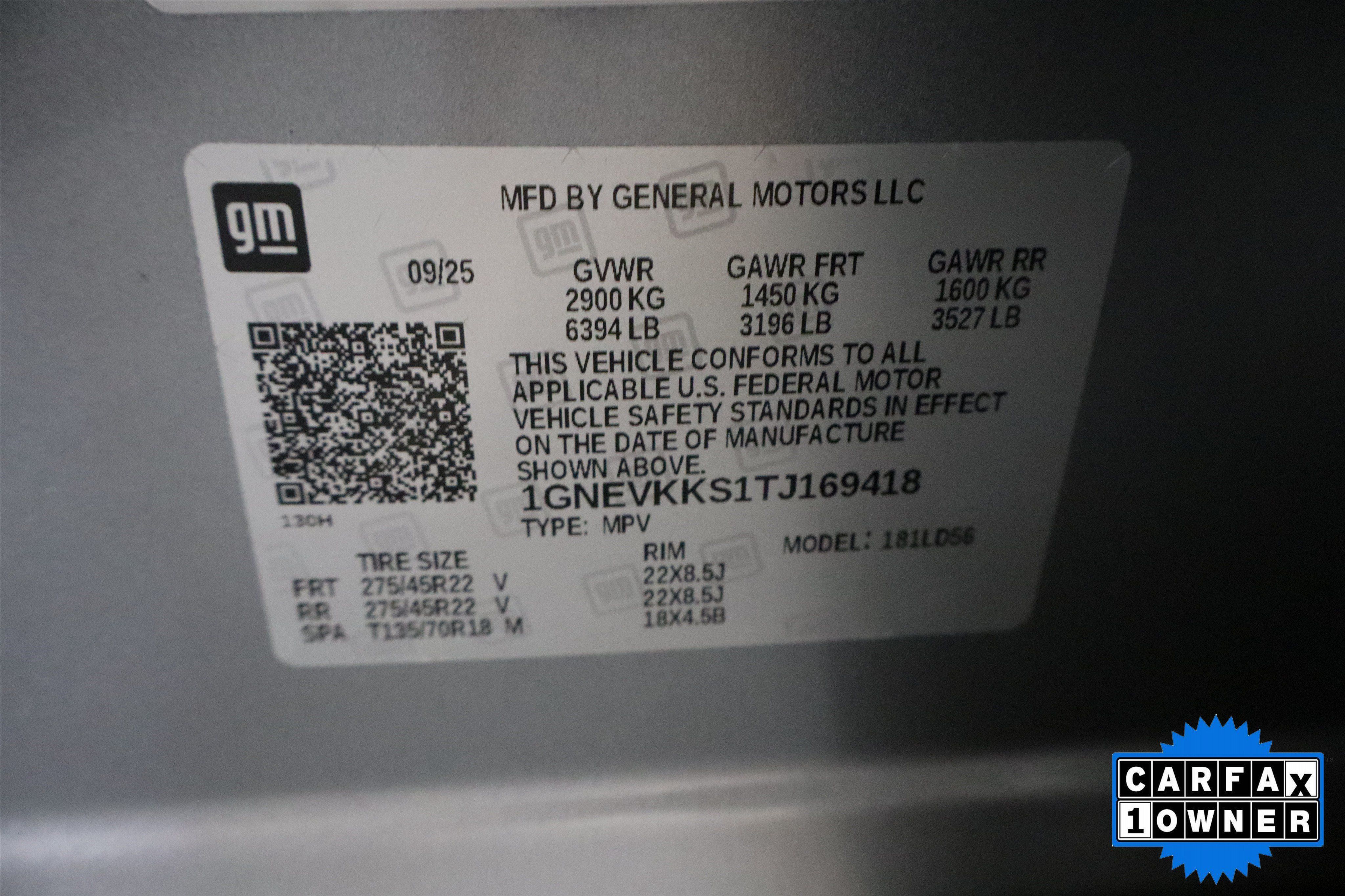 Used 2026 Chevrolet Traverse High Country w/ LPO, Floor Liner Package AWD/4WD image 37