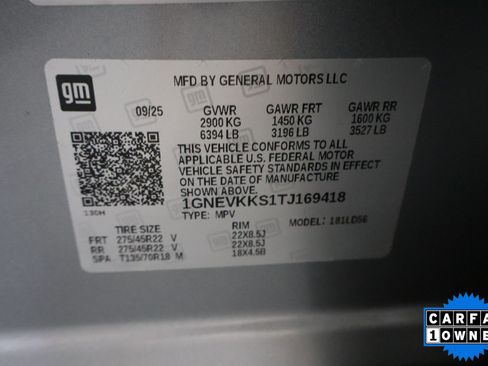 Used 2026 Chevrolet Traverse High Country w/ LPO, Floor Liner Package AWD/4WD image 37