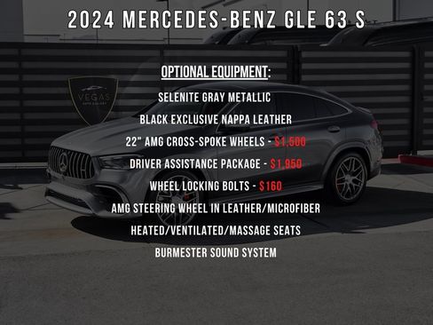 Used 2024 Mercedes-Benz GLE 63 AMG S image 7