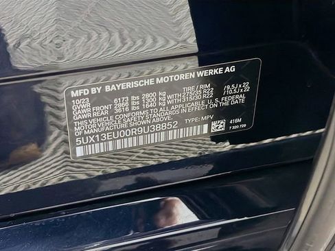 Used 2024 BMW X5 sDrive40i w/ M Sport Package RWD image 37