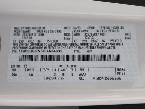 Used 2023 Ford Escape Active image 52