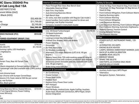 New 2025 GMC Sierra 3500 Pro w/ Convenience Package image 4