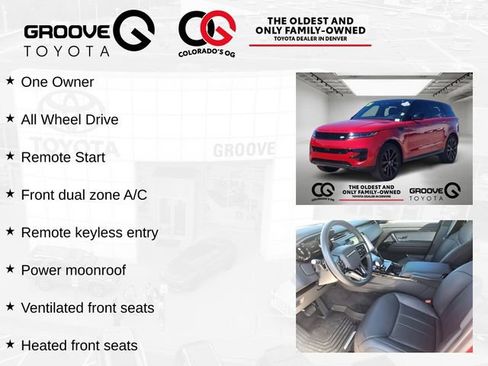Used 2025 Land Rover Range Rover Sport SE AWD/4WD image 4