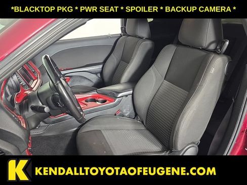 Used 2022 Dodge Challenger SXT w/ Blacktop Package RWD image 16