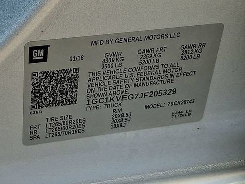 Used 2018 Chevrolet Silverado 2500 LT w/ All Star Edition AWD/4WD image 30