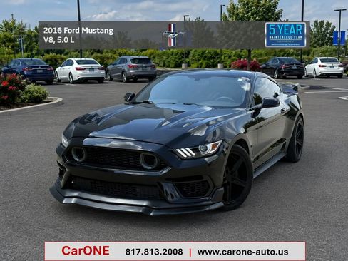 Used 2016 Ford Mustang GT Premium w/ Black Accent Package RWD image 1
