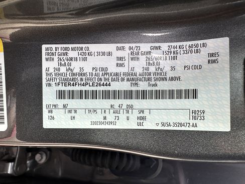 Used 2023 Ford Ranger XLT w/ Equipment Group 301A Mid image 24