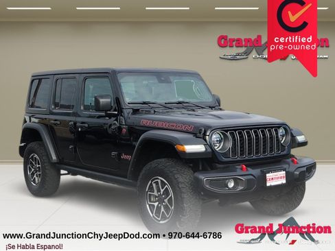 Used 2025 Jeep Wrangler Unlimited Rubicon AWD/4WD image 1