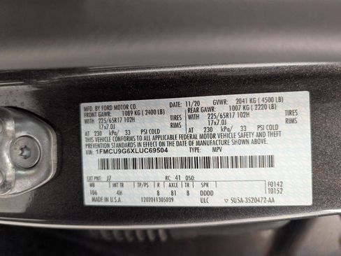 Used 2020 Ford Escape SE AWD/4WD image 27