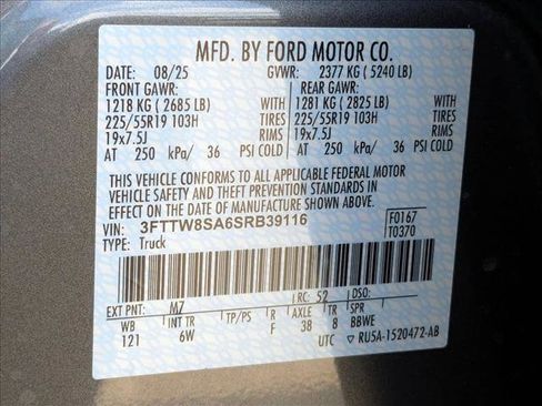 New 2025 Ford Maverick Lariat w/ Black Appearance Package image 18