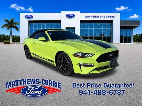 Used 2020 Ford Mustang Premium RWD image 1