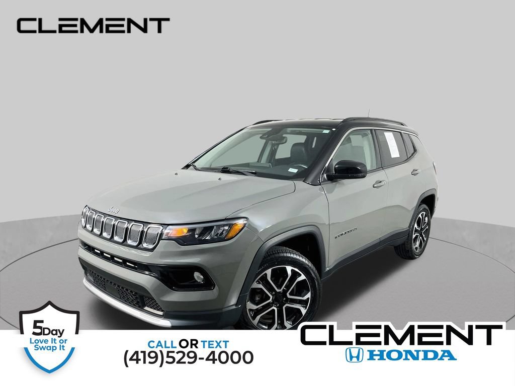 Used 2022 Jeep Compass Limited AWD/4WD 360° Tour