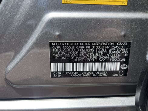 Used 2020 Lexus LS 500 w/ Accessory Package (Z2) RWD image 35