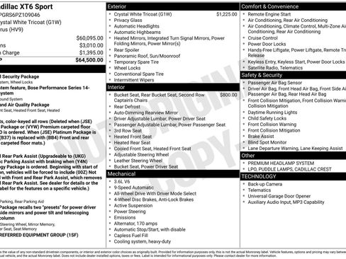 Used 2023 Cadillac XT6 Sport image 3