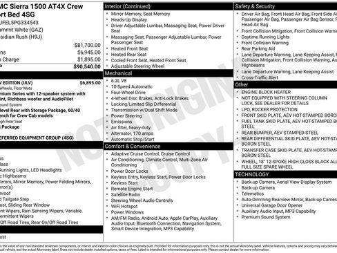 Used 2023 GMC Sierra 1500 AT4X w/ AT4X AEV Edition AWD/4WD image 36