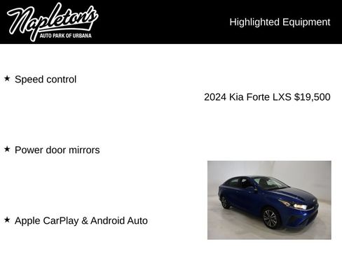 Used 2024 Kia Forte LXS FWD image 16