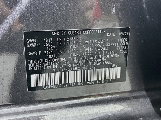 New 2026 Subaru Crosstrek 2.5i Limited AWD/4WD image 31