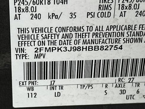 Used 2017 Ford Edge SEL w/ Equipment Group 201A image 32