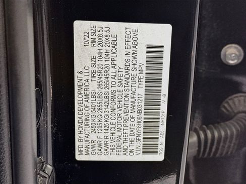 Certified 2022 Honda Passport Elite image 33